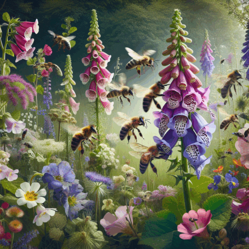 Native UK wildflowers for bees