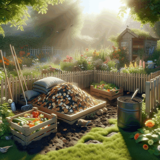 advanced composting techniques UK garden composting scene