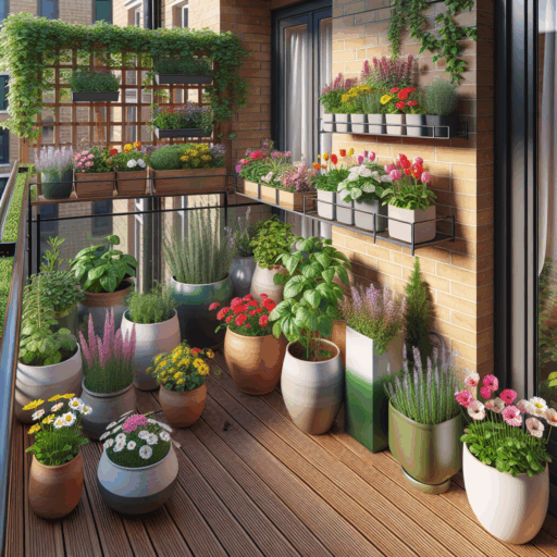 Creative container garden designs for balconies and small patios