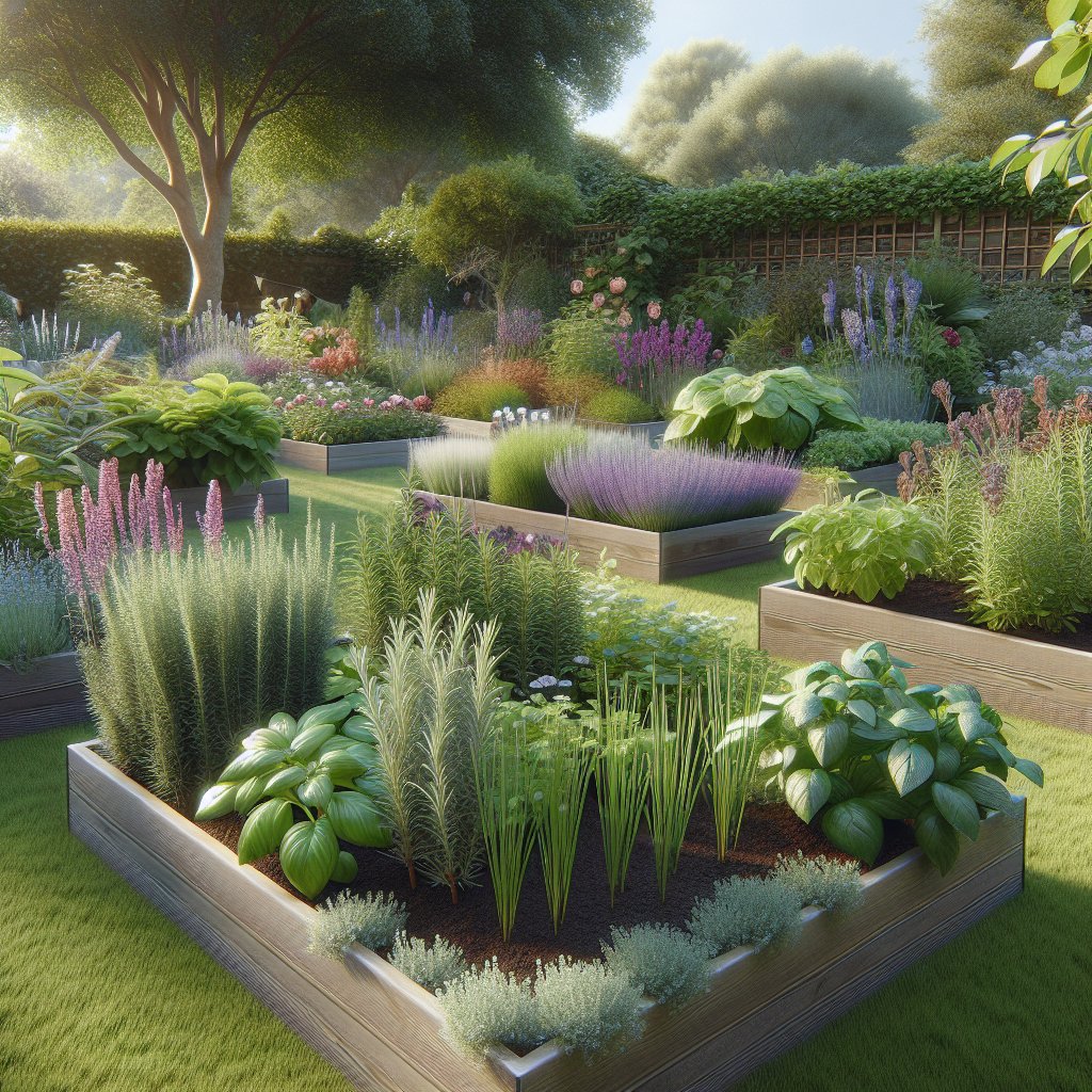 Top 10 Perennial Herbs for a Self-Sustaining Garden in a UK garden